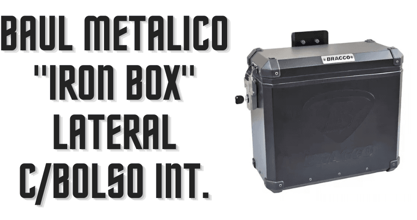 Baúl Metálico “IRON BOX” Lateral