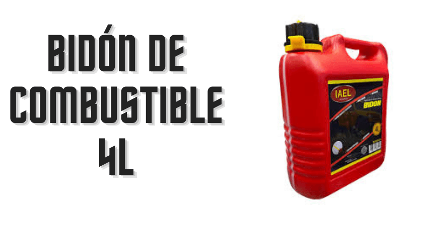 Bidón de Combustible 4L