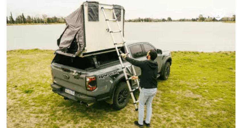 Detalle: Carpa de Techo BRACCO