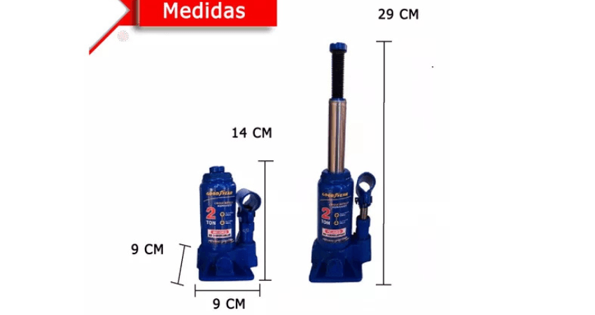 Detalle: Crique Botella GOODYEAR 2