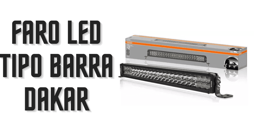 Faro led tipo barra Dakar