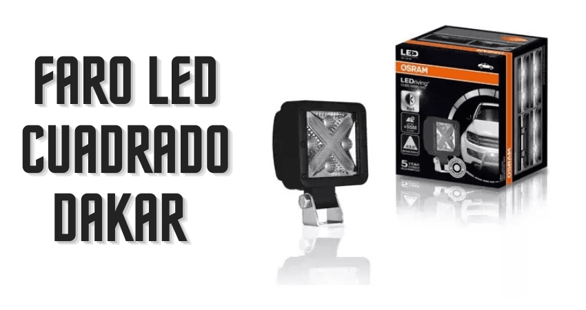 Faro led Cuadrado Dakar