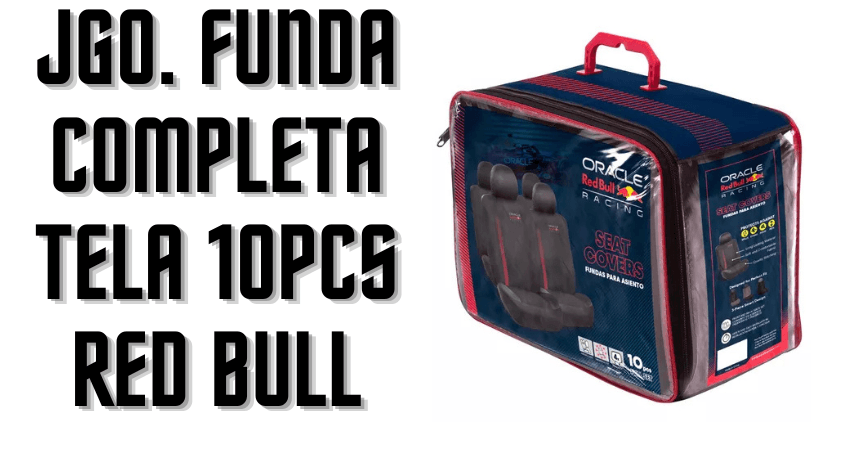 Juego de Fundas 10 Piezas RED BULL